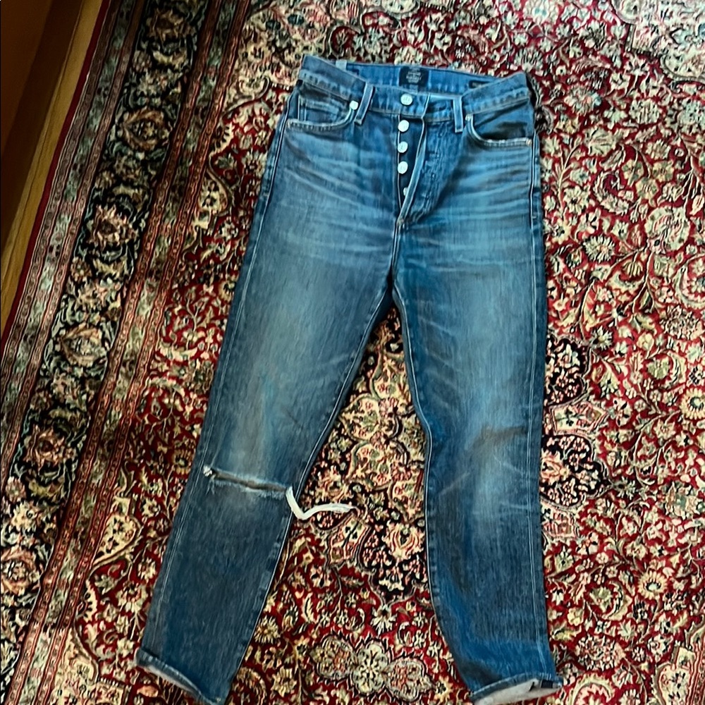 Citizens Of Humanity High Rise Ankle Cropped Olivia jeans